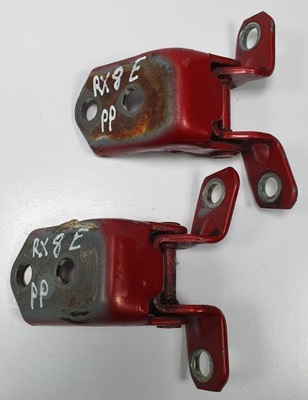 Петли дверь правый перед передние mazda rx-8 rx8 пара фото №1