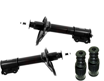 2x амортизаторы отбойники задняя hyundai accent 97-03 ## фото №1