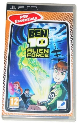 Ben 10 Alien Force - gra na konsole Sony PSP.