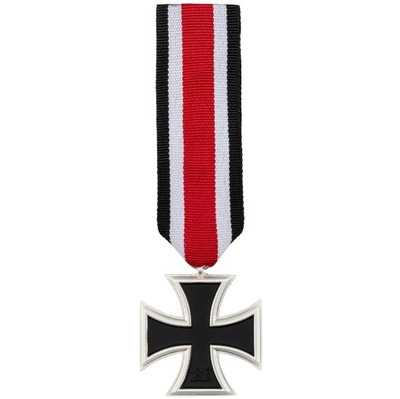 Krzyż żelazny II klasy z wstążka Replika