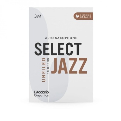 Rico Select Jazz Unfiled by D'Addario - Stroik do saksofonu altowego 3 M