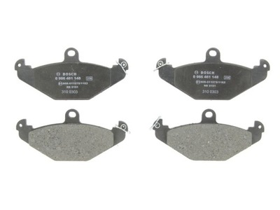 Гальмівна колодка гальмівний kpl. задня , pasuje do: dodge viper, lotus europa s, renault фото №1