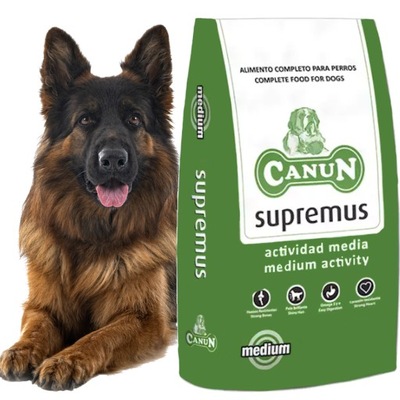 Sucha karma dla psa Canun SUPREMUS 4kg dla psów dorosłych wysoka jakość