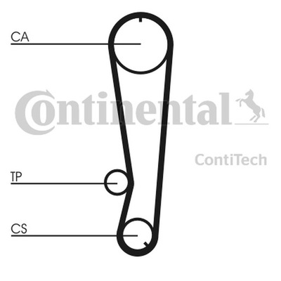 CONTITECH CORREA DISTRIBUCIÓN DAIHATSU 1,6  