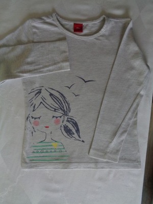 s.Oliver śliczna bluzeczka dla dziewczynki 104/110