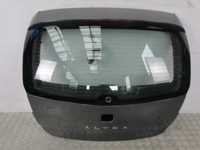 Кришка багажника задня 5p0 seat altea lift lz7x лак 2009r фото №1