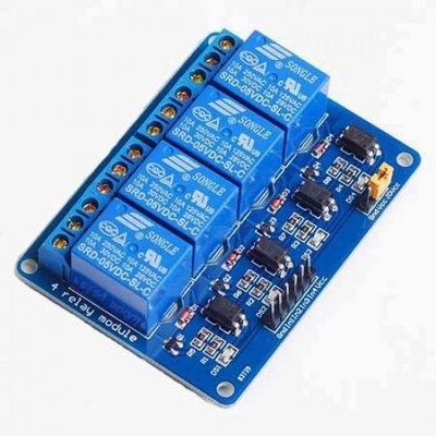 Moduł przekaźnika 4-kanały 5V 10A/250V Arduino