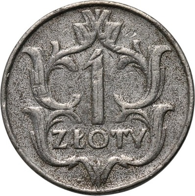 II RP, 1 złoty 1929, fałszerstwo z epoki