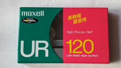 Maxell UR 120 1992r. Japan 1szt.