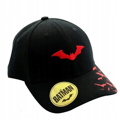 DC COMICS - Czarna czapka z daszkiem The Batman