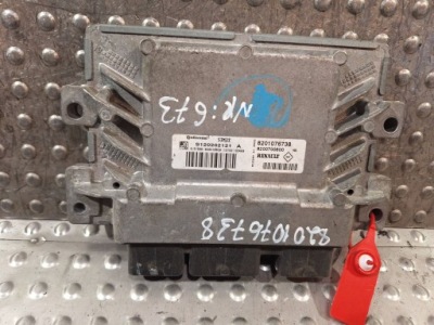 Бортовий комп'ютер s120202121a 8201076738 renault twingo ii 1.2 фото №1