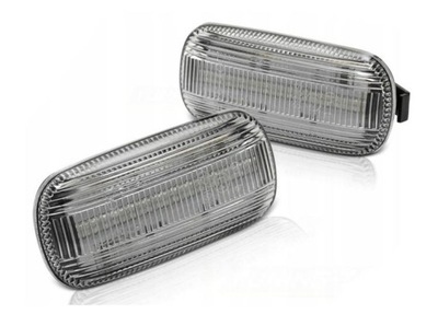 LUCES DIRECCIONALES LADO AUDI A4 B6 A4 B7 WHITE DIODO LUMINOSO LED  