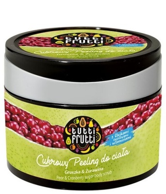 TUTTI FRUTTI CUKROWY PEELING DO CIAŁA GRUSZKA