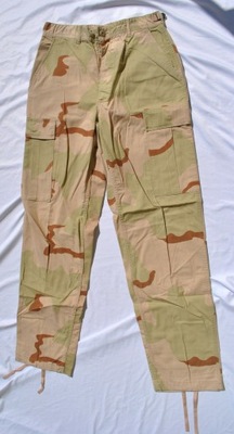 spodnie wojskowa DCU desert SMALL LONG SL US ARMY nyco