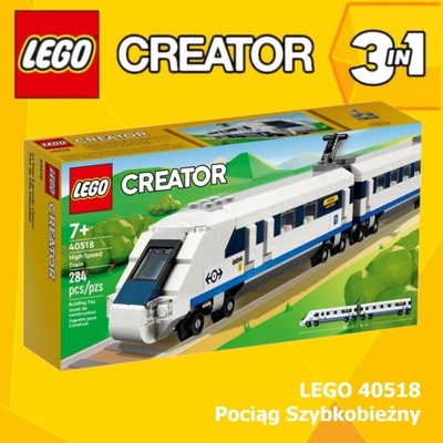 LEGO 40518 - Pociąg Szybkobieżny
