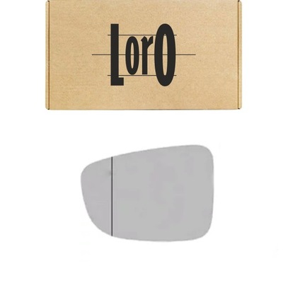 Вкладиш дзеркало лівий з підігрівом mazda 3 mazda 6 фото №1