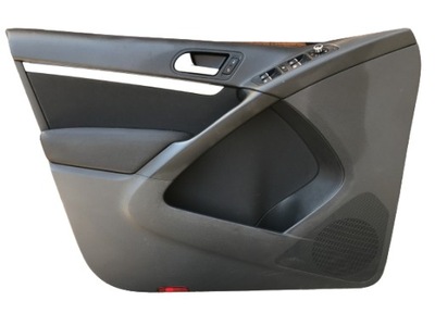 Обшивка дверь левый перед vw tiguan 5n0867011 фото №1