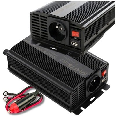 BALASTO DE AUTOMÓVIL DE TENSIÓN 12V / 230V 350/ 700W USB JUEGO  