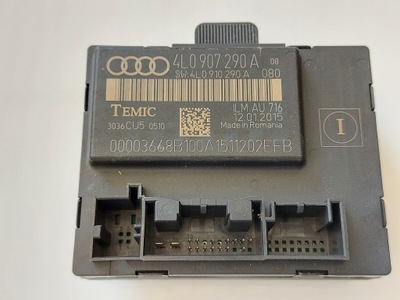 Модуль блок управления дверь audi q7 4l 4l0907290a фото №1