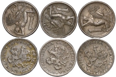 Czechosłowacja 1 korona 1946