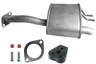 Hyundai matrix 1.6 1.8 1.5 crdi гасник кінцевий фото №1