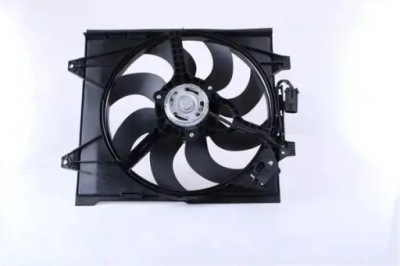 Вентилятор радіатора з рама 85744 nissens abarth фото №1