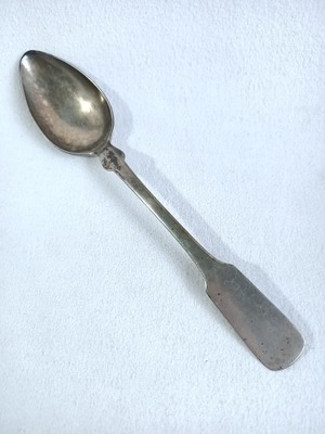 Srebrna łyżka srebro 13 łutowe XIX wiek