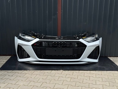 AUDI RS7 RS6 C8 LAMPS LASER BUMPER CARBON REINFORCER RADIATORS FRONT  