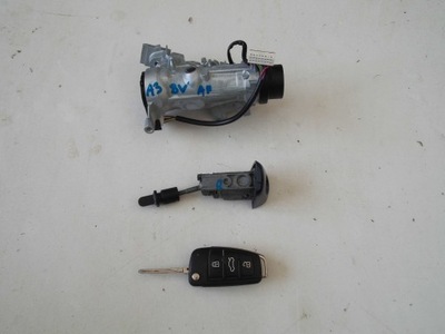 Замок зажигания ключ вкладка audi a3 8v оригинал фото №1