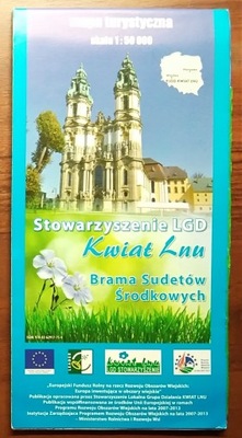 BRAMA SUDETÓW ŚRODKOWYCH mapa 2012 r.