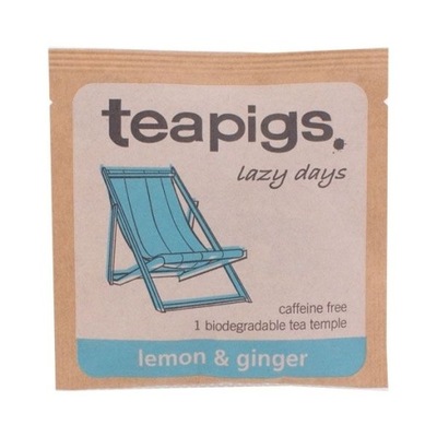 teapigs Lemon & Ginger herbata Koperta