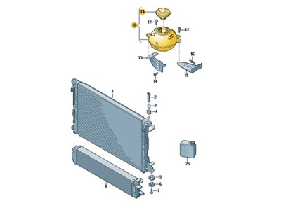 Zbiorniczek Wyrównawczy Audi Q5 2.0 OE