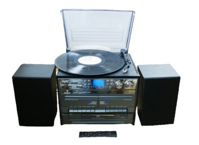xxx auna 10000109 gramofon 2kasety CD/MP3 USB SD wieża stereo