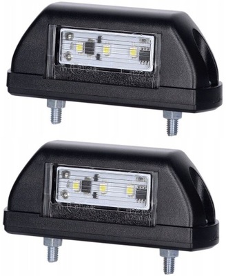 Лампа лампа освітлення номерного знака реєстраційний lawety pomoc причепа led фото №1