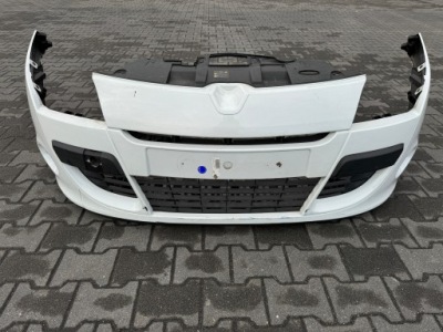 Бампер перед передний renault megane iii cabrio + плита фото №1