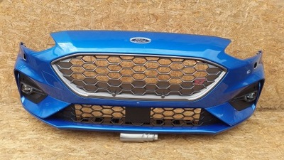 FOCUS MK4 ST BUMPER FRONT COMPLETE SET BLUE FROM HALOGEN LAMPS INTEGRAL 6 PARKTRONIC  