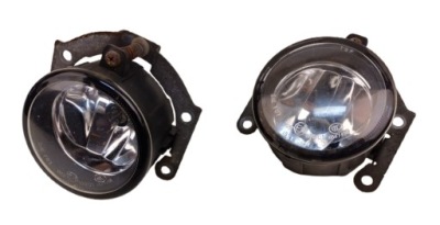 Mitsubishi l200 4 iv lift 10-15 протитуманна фара передній лампа протитуманна перед фото №1