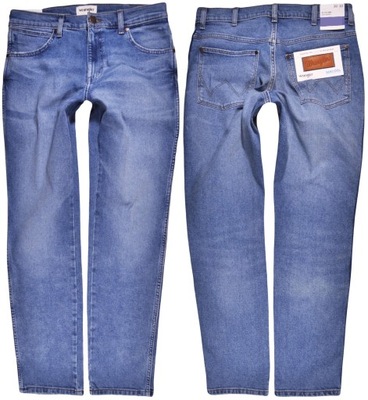 WRANGLER spodnie TAPERED jeans RIVER _ W31 L32