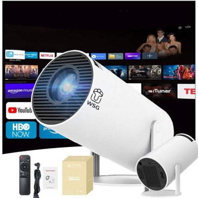 Rzutnik Projektor WiFi Pilot Android TV HD HY300 LED PL