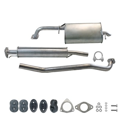 Глушители chevrolet lacetti хэтчбек 1.4 1.6 1.8 фото №1