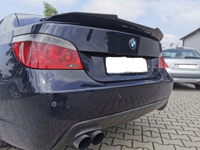 SPOILER BRIDA DE TAPA BMW E60 PSM ESTILO NEGRO LUSTRE  