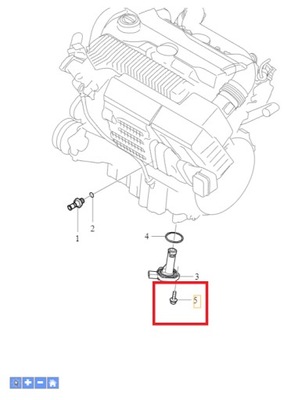 Volvo śruba M6x25 OE 982759