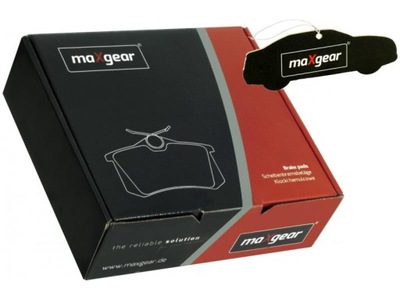 ZAPATAS PARTE TRASERA MAXGEAR 19-0442 + ZAPACH  