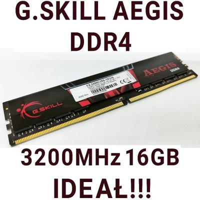 Pamięć RAM G.Skill Aegis DDR4 16 GB 3200MHz CL16