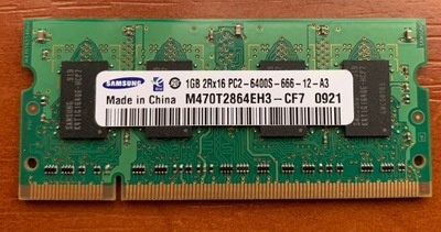 Pamięć 1GB DDR2 SO-DIMM Samsung M470T2864EH3-CF7