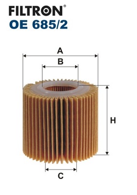 FILTRO ACEITES OE685/2/FIL  