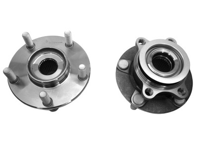 Ступица передняя колеса + подшипник перед nissan juke leaf pulsar qashqai фото №1