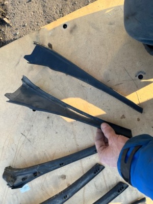 Отделка expert jumpy proacy iii 2,0 2016-2023 жабо левая фото №1