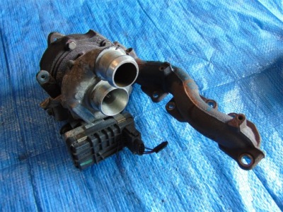 Jaguar s-type lift 2.7 tdv6 турбонагнетатель фото №1