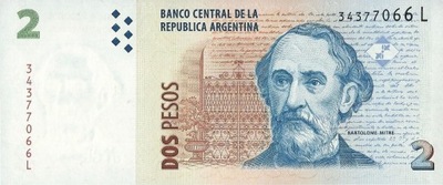 Argentyna - 2 Pesos - 2002 - P352 - St.1